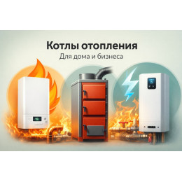 Котлы отопления для дома и бизнеса в Липецке
